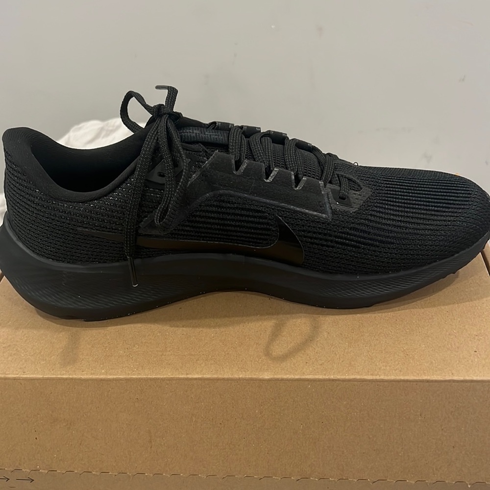 Black Nike sneakers